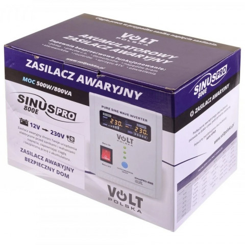 ДБЖ Volt Polska SINUS PRO 800 E 12/230V (500/800W) (3SP080012E)