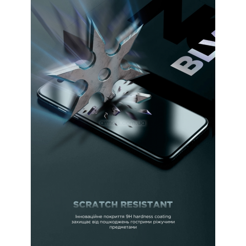 Захисне скло ArmorStandart Infinity Black Icon 2.75D для Apple iPhone 15 Pro (ARM73956) Купити в Україні