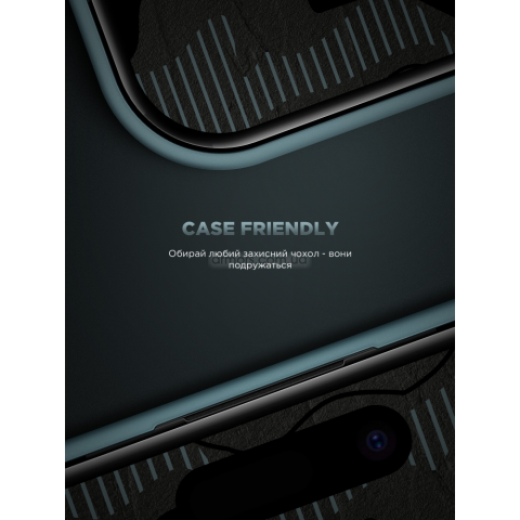 Захисне скло ArmorStandart Infinity Black Icon 2.75D для Apple iPhone 15 Pro (ARM73956) Купити в Україні
