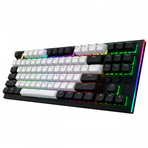 Клавіатура механічна HATOR Gravity TKL orange (HTK560) black, US layout Купити в Україні