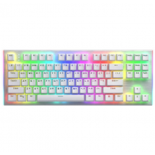 Клавіатура механічна HATOR Gravity X TKL orange (HTK551) white, US Layout