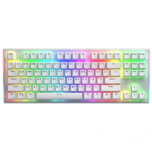 Клавіатура механічна HATOR Gravity X TKL orange (HTK551) white, US Layout Купити в Україні