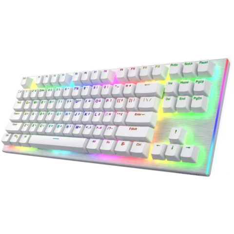 Клавіатура механічна HATOR Gravity X TKL orange (HTK551) white, US Layout Купити в Україні