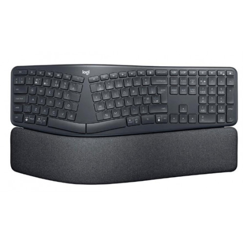 Клавіатура Logitech ERGO K860 Bluetooth/Wireless US Black (920-010106, 920-010108) Купити в Україні