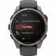 Смарт-годинник Garmin Fenix 8 Pro 47 mm AMOLED Titanium with Graphite/Black (010-03198-10/11) Купити в Україні