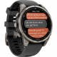 Смарт-годинник Garmin Fenix 8 Pro 47 mm AMOLED Titanium with Graphite/Black (010-03198-10/11) Купити в Україні