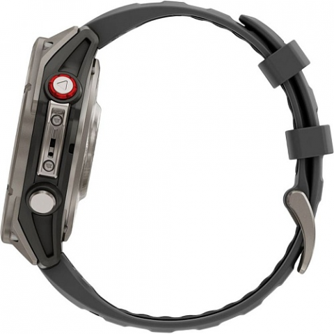 Смарт-годинник Garmin Fenix 8 Pro 47 mm AMOLED Titanium with Graphite/Black (010-03198-10/11) Купити в Україні