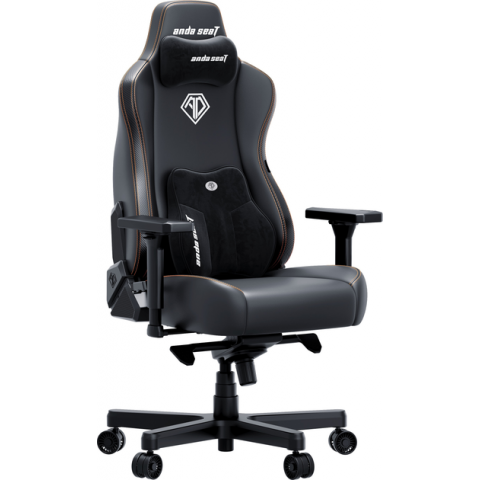 Крісло ігрове Anda Seat Kaiser 3E Black PVC Size XL (AD23YC-XL-08-B-PV/C-B01) Купити в Україні