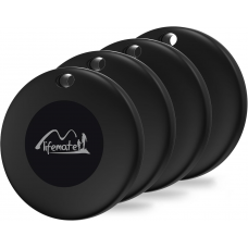 Набір трекерів MiLi Lifemate Life Tag 4 pack Black