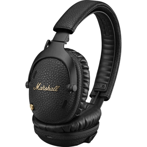 Навушники з мікрофоном Marshall Monitor (Black) Купити в Україні