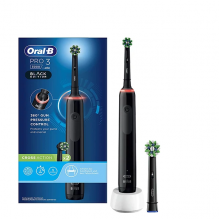 Електрична зубна щітка Oral-B D505 PRO 3 3000 Cross Action Black 2 насадки