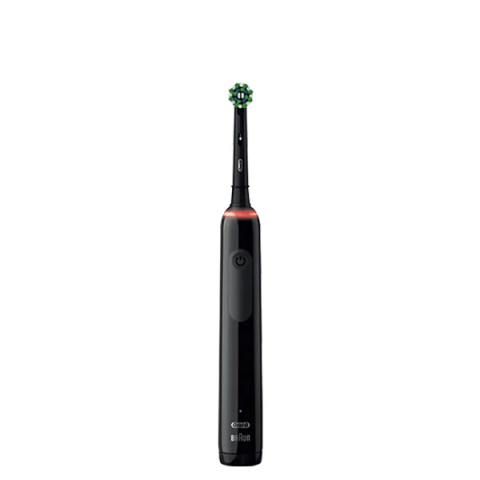 Електрична зубна щітка Oral-B D505 PRO 3 3000 Cross Action Black 2 насадки Купити в Україні