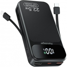Універсальна батарея Pamxieger P89-01 25800 mAh, 22.5 W Black