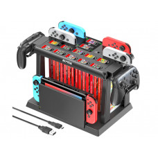 Зарядна станція Controller Charger with Game Slots & Holder для Nintendo Switch (KT-K502)