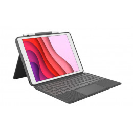 Чохол-клавіатура для планшета Logitech Combo Touch Graphite iPad 10.2" 2019-2020 (920-009624)