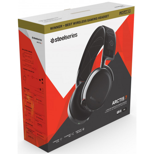 Гарнітура STEELSERIES Arctis Nova 7P Wireless, black (61559) Купити в Україні