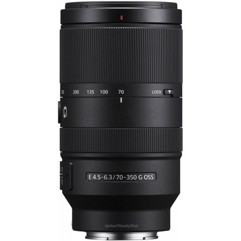 Довгофокусний об'єктив Sony SEL70350G 70-350 mm F/4.5-6.3 G OSS Купити в Україні