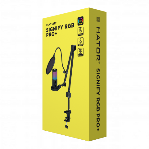 Мікрофон HATOR Signify RGB PRO+ (HTA-516) Купити в Україні