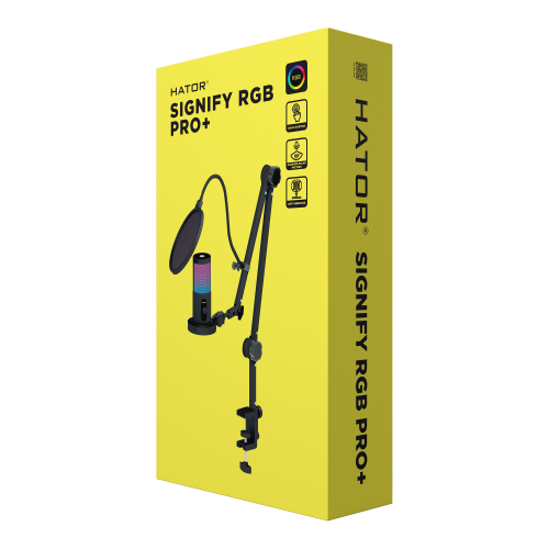 Мікрофон HATOR Signify RGB PRO+ (HTA-516) Купити в Україні