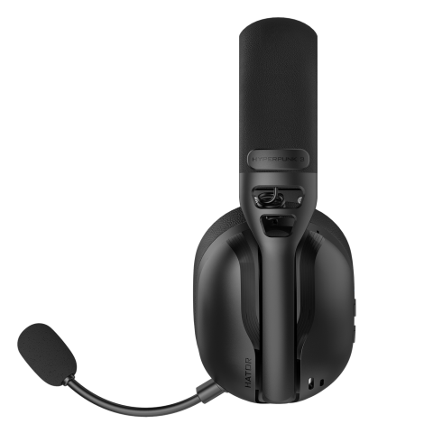 Ігрова гарнітура HATOR HYPERPUNK 3 Hi-Res (ESH15) wireless black, SyncHUB connection Купити в Україні