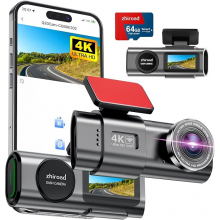 Автомобільний відеореєстратор Zhiroad Q20S 4K WiFi 64 GB