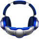 Навушники Dyson Zone with air purification Ultra Blue/Prussian Blue (376087-01) Купити в Україні
