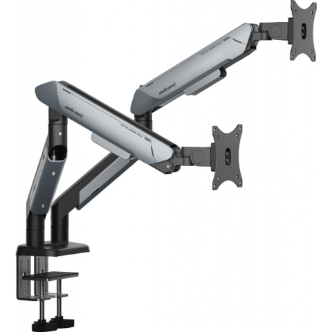 Настільне кріплення для двох моніторів Anda Seat Stealth PRO II Duo 17’’-42’’ Titanium (AD-W-A9-2S-BT) Купити в Україні