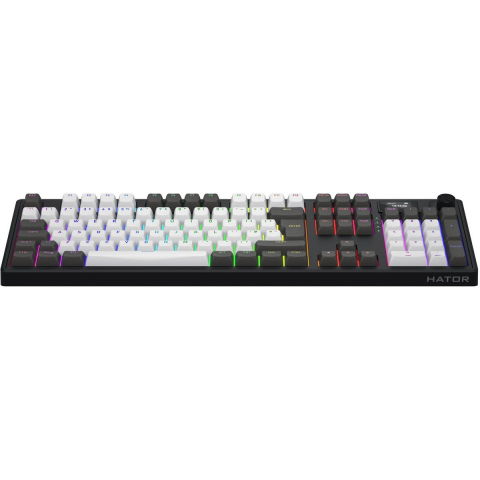 Клавіатура механічна HATOR Skyfall 100 PRO wireless (HTK4100EU) grey-black, UK-ISO, silent switches Купити в Україні