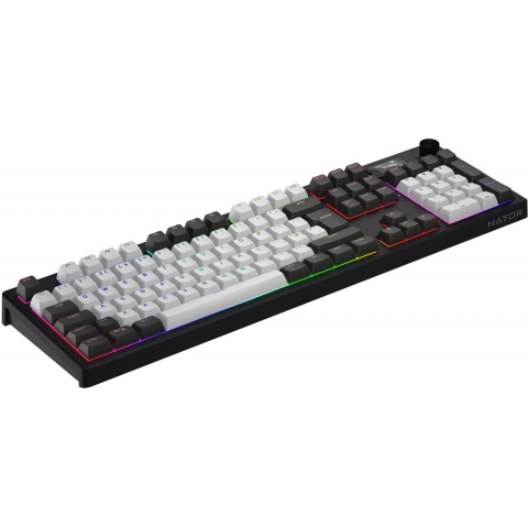 Клавіатура механічна HATOR Skyfall 100 PRO wireless (HTK4100EU) grey-black, UK-ISO, silent switches Купити в Україні
