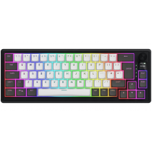 Клавіатура механічна HATOR Skyfall 65 PRO wireless (HTK4160EU) grey-black, UK-ISO, silent switches