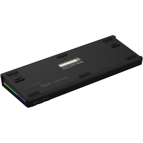 Клавіатура механічна HATOR Skyfall 65 PRO wireless (HTK4160EU) grey-black, UK-ISO, silent switches Купити в Україні