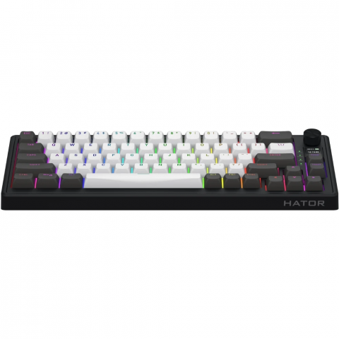 Клавіатура механічна HATOR Skyfall 65 PRO wireless (HTK4160) grey-black, US, silent switches Купити в Україні