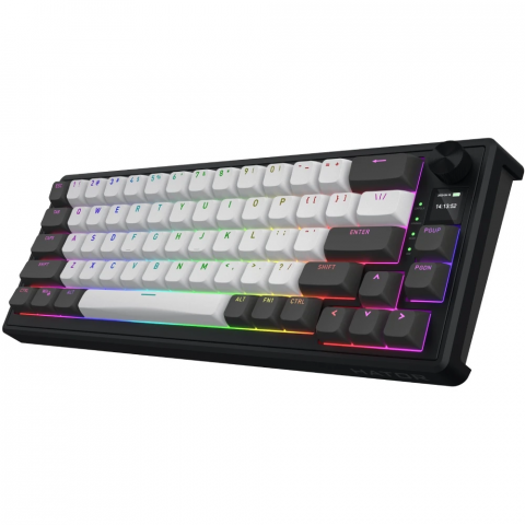 Клавіатура механічна HATOR Skyfall 65 PRO wireless (HTK4160) grey-black, US, silent switches Купити в Україні