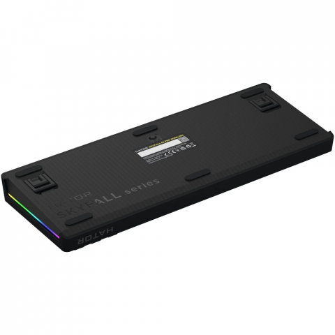 Клавіатура механічна HATOR Skyfall 65 PRO wireless (HTK4160) grey-black, US, silent switches Купити в Україні