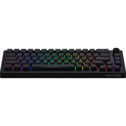 Клавіатура механічна HATOR Skyfall 65 (HTK1160UA) black-black, HATOR Sterling speed switches Купити в Україні