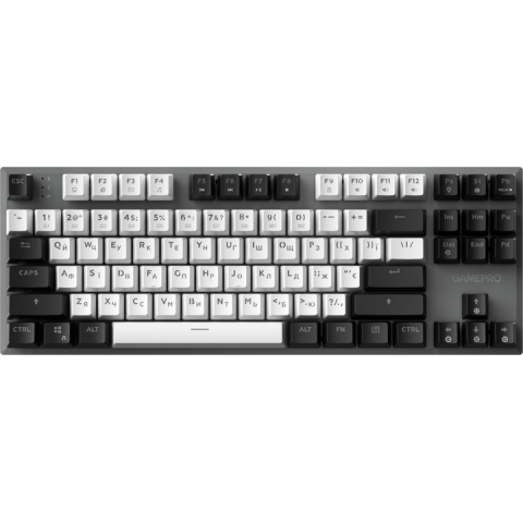 Дротова механічна клавіатура GamePro Genesis Joker (MK124G) Red switches Купити в Україні