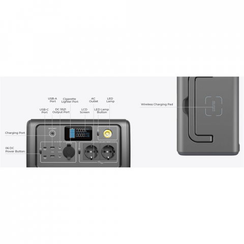 Зарядна станція BLUETTI PowerOak EB70 (PB930692) Купити в Україні