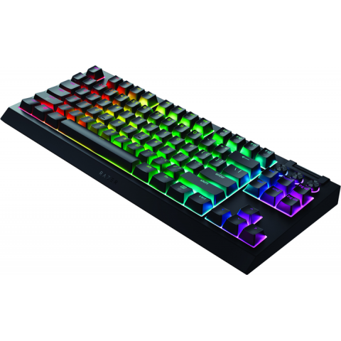 Клавіатура механічна RAZER BlackWidow V4 TKL, Hyperspeed, Orange switch (RZ03-05480100-R3M1) Купити в Україні