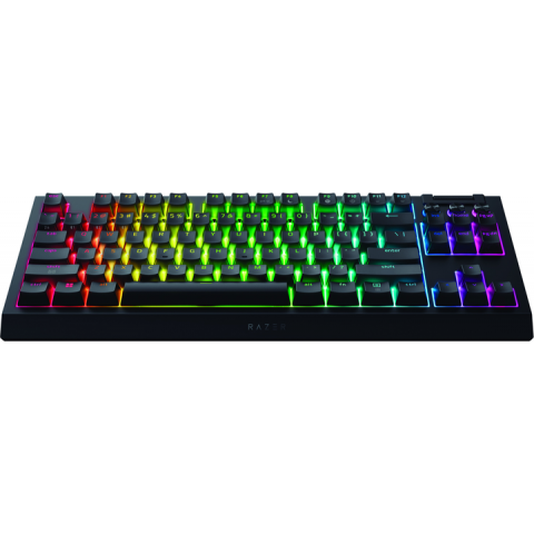 Клавіатура механічна RAZER BlackWidow V4 TKL, Hyperspeed, Orange switch (RZ03-05480100-R3M1) Купити в Україні