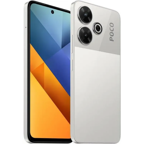 Смартфон Xiaomi Poco M6 4G 8/256GB Silver Купити в Україні