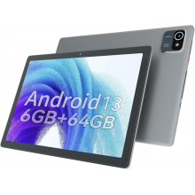 Планшет 10.1" HD Wqplo MB1001 2+4/64Gb 4 ядра Android 13 5000 mAh Silver