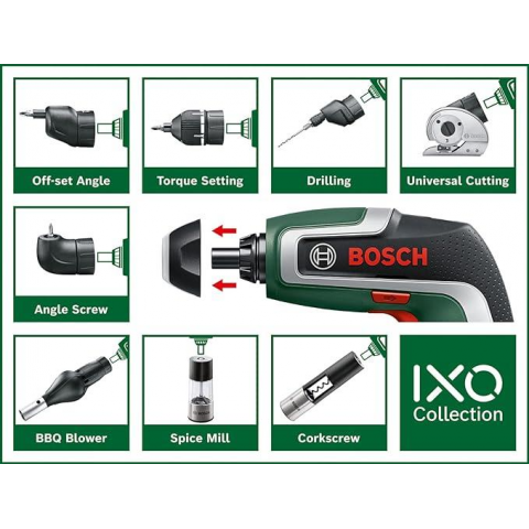 Електровикрутка Bosch IXO 7 Angle Set (06039E0003) Купити в Україні