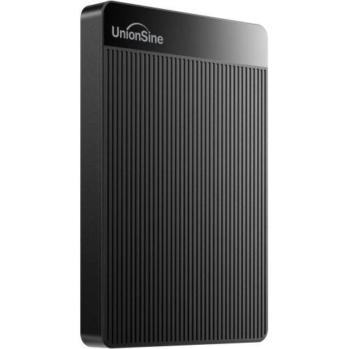Зовнішній жорсткий диск UnionSine HD2510 500Gb USB 3.0 Black для MacOS PS4 XBox Купити в Україні