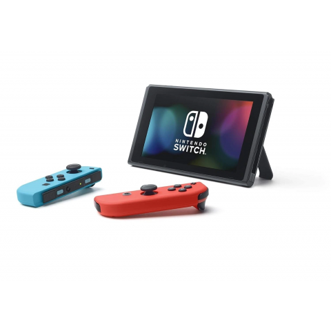 Портативна ігрова приставка Nintendo Switch with Neon Blue and Neon Red Joy-Con (045496452629) Купити в Україні