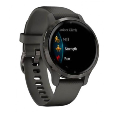 Смарт-годинник Garmin VENU 2S Slate Bezel with Graphite Case and Silicone Band (010-02429-10/00) Купити в Україні
