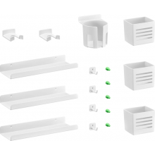 Набір аксесуарів для органайзерів Officepro OA530 White