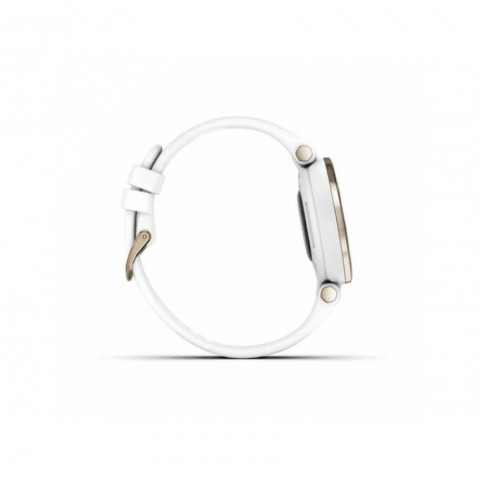 Смарт-годинник Garmin Lily Sport Edition - Cream Gold Bezel with White Case and S. Band (010-02384-10/00)