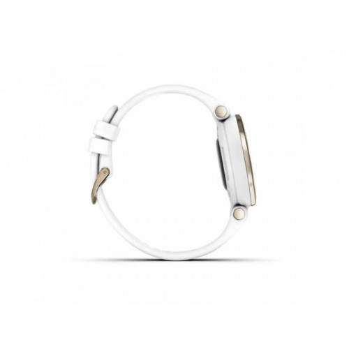 Смарт-годинник Garmin Lily Sport Edition - Cream Gold Bezel with White Case and S. Band (010-02384-10/00)