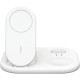 Бездротовий зарядний пристрій Belkin 3in1 Magnetic Foldable Qi2 15W, White WIZ029VFWH Купити в Україні