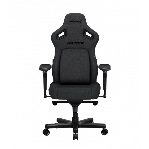 Крісло ігрове Anda Seat Kaiser 4 Dark Grey Fabric Size XL (AD12YDDC-XLL-20-GB-CF) Купити в Україні